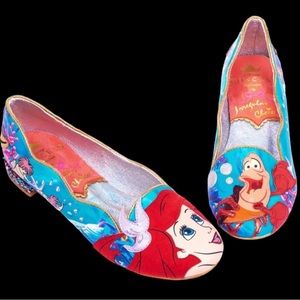 Irregular Choice Disney The Little Mermaid shoes flats sz 40 or 9